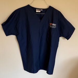 Landau ScrubZone Navy Top